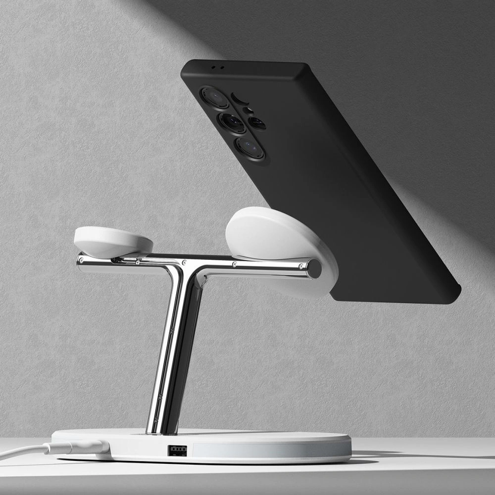 Etui Ringke Silicone Magnetic MagSafe Samsung Galaxy S24 Ultra Black