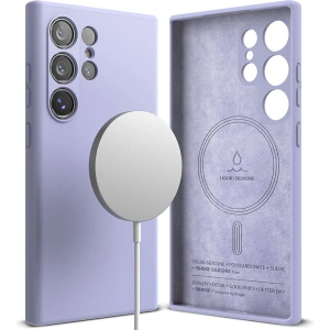 Kup Case Ringke Silikon Magnetisch MagSafe Samsung Galaxy S24 Ultra Lavendel - RGK1936 - {ean13} - Sklep Home Screen