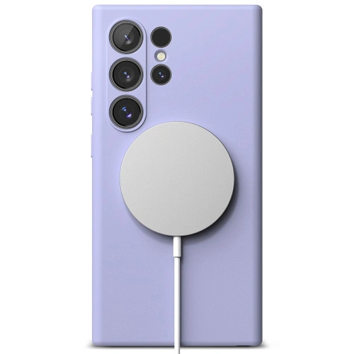 Buy Ringke Silicone Magnetic MagSafe Samsung Galaxy S24 Ultra Lavender - RGK1936 - {ean13} - Home Screen Store Europe