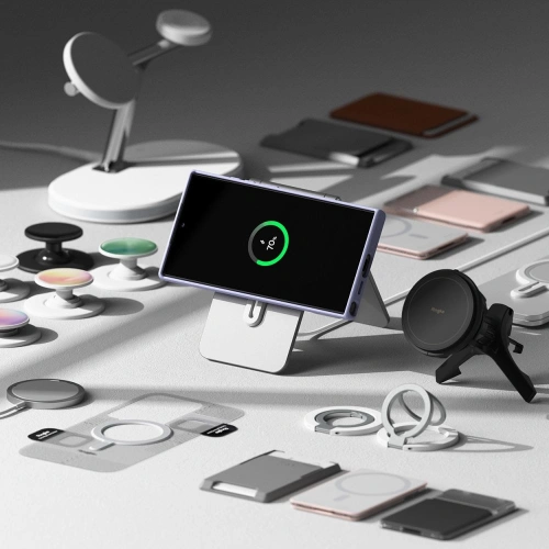 Kup Etui Ringke Silicone Magnetic MagSafe Samsung Galaxy S24 Ultra Levendula - RGK1936 - {ean13} - Sklep Home Screen