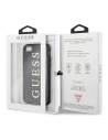 Kup Guess Apple Tasche GUHCI8TGGGBK iPhone SE 2022/SE 2020/8/7 schwarz /schwarz Hartschalenetui Classic Double Layer Glitter - GUE142BLK - {ean13} - Sklep Home Screen