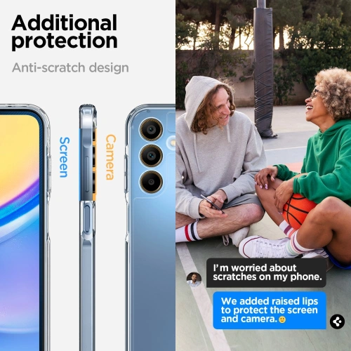 Kup Etui Spigen Ultra Hybrid Samsung Galaxy A15 4G / 5G Crystal Clear - SPN3308 - {ean13} - Sklep Home Screen