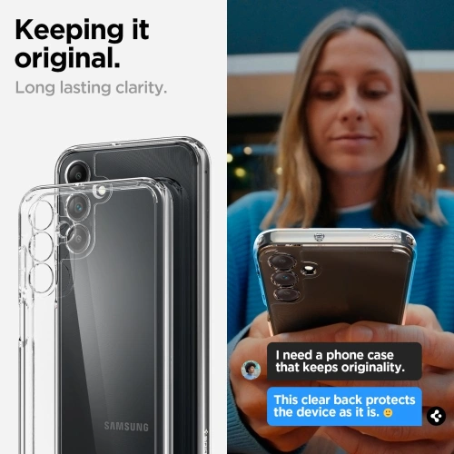 Kup Etui Spigen Ultra Hybrid Samsung Galaxy A15 4G / 5G Crystal Clear - SPN3308 - {ean13} - Sklep Home Screen