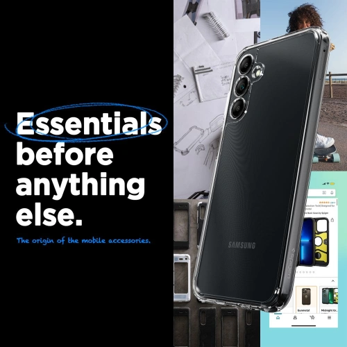 Kup Etui Spigen Ultra Hybrid Samsung Galaxy A15 4G / 5G Crystal Clear - SPN3308 - {ean13} - Sklep Home Screen