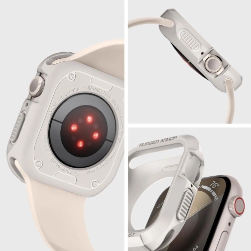 Kup Etui Spigen Rugged Armor Apple Watch 4/5/6/7/8/9/SE 44/45mm Dune Beige - SPN3309 - {ean13} - Sklep Home Screen