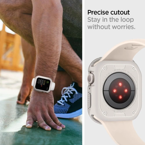 Buy Case Spigen Rugged Armor Apple Watch 4/5/6/7/8/9/SE 44/45mm Dune Beige - SPN3309 - {ean13} - Home Screen Store Europe