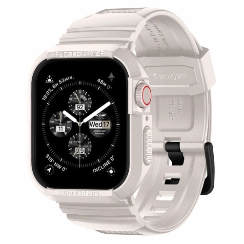 Buy Case Spigen Rugged Armor Pro Apple Watch 4/5/6/7/8/9/SE 44/45mm Dune Beige - SPN3310 - {ean13} - Home Screen Store Europe