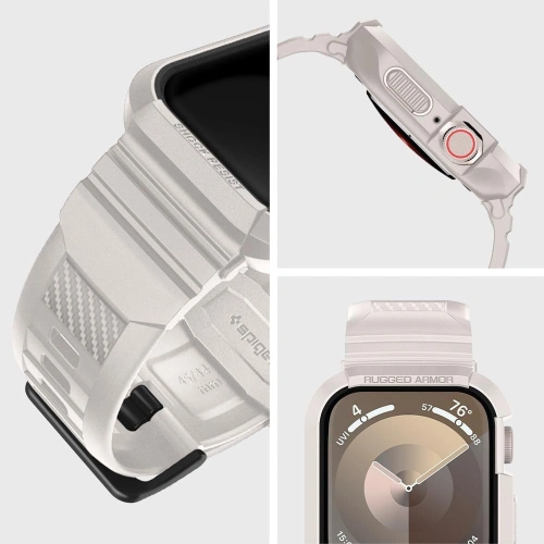 Kup Etui Spigen Rugged Armor Pro Apple Watch 4/5/6/7/8/9/SE 44/45mm Dune Beige - SPN3310 - {ean13} - Sklep Home Screen