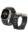 Kup Pasek Spigen Rugged Ultra Band Apple Watch 4/5/6/7/8/SE/Ultra 44/45/49mm Matt Fekete - SPN3311 - {ean13} - Sklep Home Screen