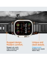 Kup Pasek Spigen Rugged Ultra Band Apple Watch 4/5/6/7/8/SE/Ultra 44/45/49mm Matt Fekete - SPN3311 - {ean13} - Sklep Home Screen