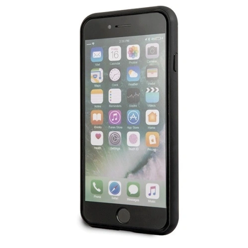 Kup Guess Apple Tasche GUHCI8TGGPBK iPhone SE 2022/SE 2020/8/7 schwarz /schwarz Hartschalenetui Peony G Double Layer Glitter - GUE143BLK - {ean13} - Sklep Home Screen