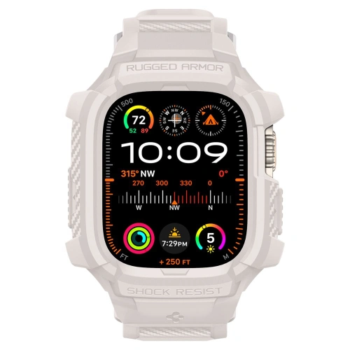 Buy Case Spigen Rugged Armor Pro Apple Watch Ultra 1/2 49mm Dune Beige - SPN3314 - {ean13} - Home Screen Store Europe