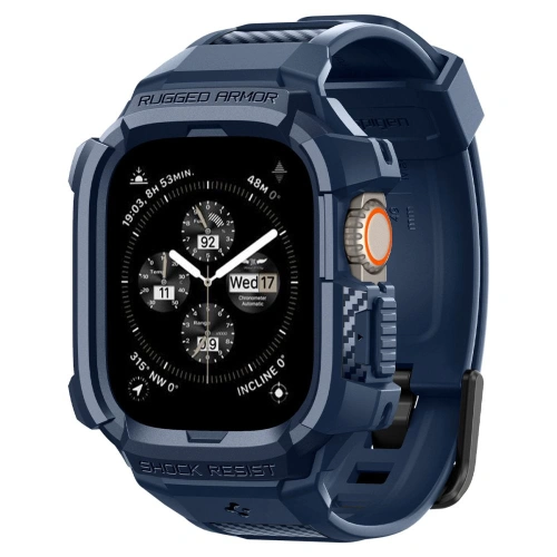 Kup Etui Spigen Rugged Armor Pro Apple Watch Ultra 1/2 49mm Navy Blue - SPN3315 - {ean13} - Sklep Home Screen