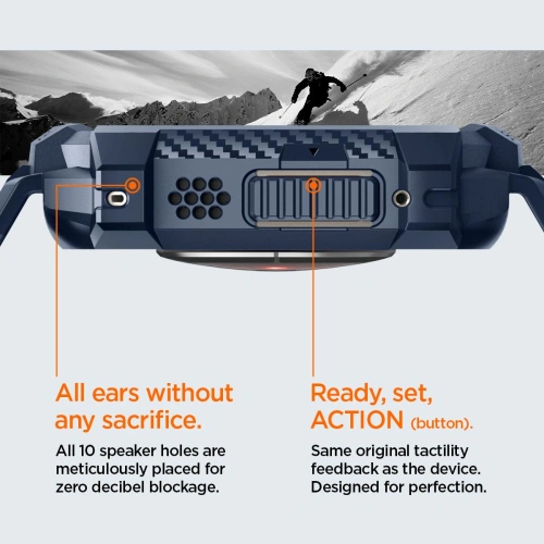 Kup Etui Spigen Rugged Armor Pro Apple Watch Ultra 1/2 49mm Navy Blue - SPN3315 - {ean13} - Sklep Home Screen