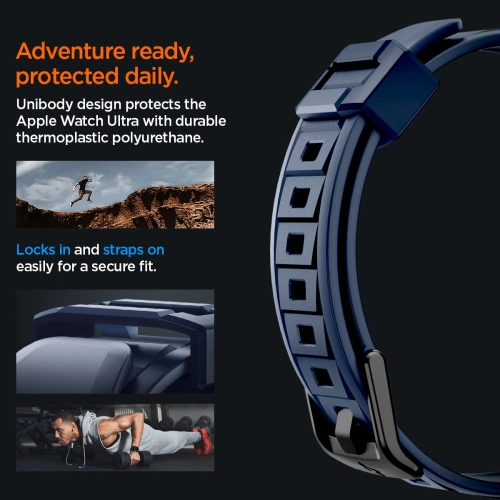 Kup Etui Spigen Rugged Armor Pro Apple Watch Ultra 1/2 49mm Navy Blue - SPN3315 - {ean13} - Sklep Home Screen