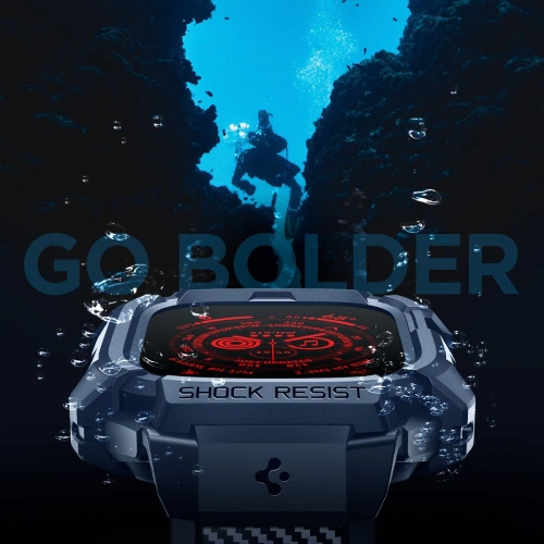 Kup Etui Spigen Rugged Armor Pro Apple Watch Ultra 1/2 49mm Navy Blue - SPN3315 - {ean13} - Sklep Home Screen