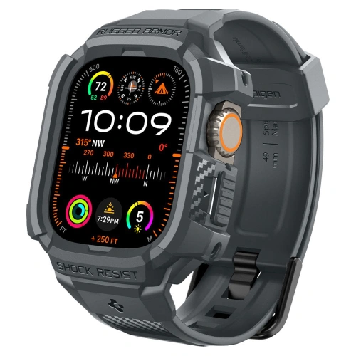 Kup Case Spigen Rugged Armor Pro Apple Watch Ultra 1/2 49mm Dunkelgrau - SPN3316 - {ean13} - Sklep Home Screen