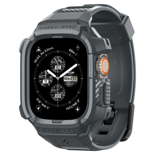 Kup Etui Spigen Rugged Armor Pro Apple Watch Ultra 1/2 49mm Dark Grey - SPN3316 - {ean13} - Sklep Home Screen