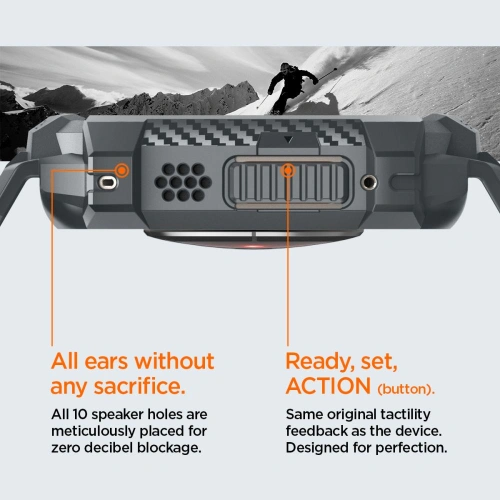 Kup Etui Spigen Rugged Armor Pro Apple Watch Ultra 1/2 49mm tmavě šedá - SPN3316 - {ean13} - Sklep Home Screen