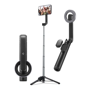 Kijek Spigen S570W Bluetooth Selfie Stick Tripod MagSafe Black