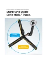 Kup Kijek Spigen S570W Bluetooth Selfie Stick Tripod MagSafe Black - SPN3317 - {ean13} - Sklep Home Screen