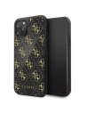 Guess Apple Tasche GUHCN584GGPBK iPhone 11 Pro schwarz/schwarz Hartschale 4G Double Layer Glitter