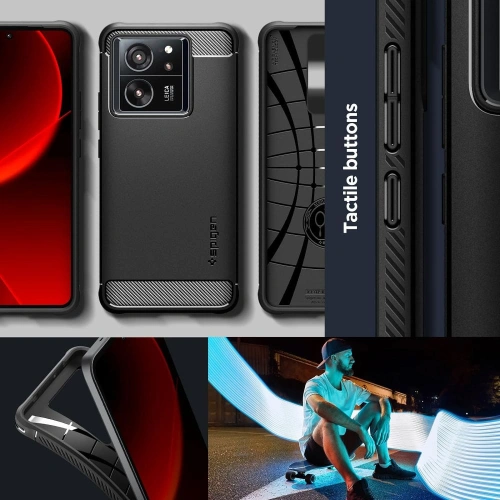 Kup Etui Spigen Rugged Armor Xiaomi 13T / 13T Pro Matte Black - SPN3318 - {ean13} - Sklep Home Screen