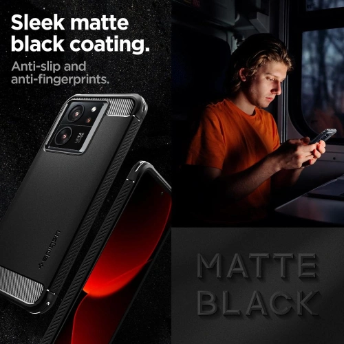 Kup Etui Spigen Rugged Armor Xiaomi 13T / 13T Pro Matte Black - SPN3318 - {ean13} - Sklep Home Screen