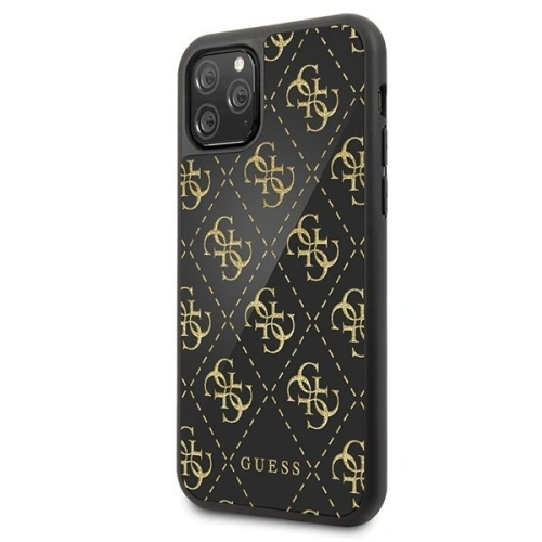 Kup Guess Apple Tasche GUHCN584GGPBK iPhone 11 Pro schwarz/schwarz Hartschale 4G Double Layer Glitter - GUE145BLK - {ean13} - Sklep Home Screen