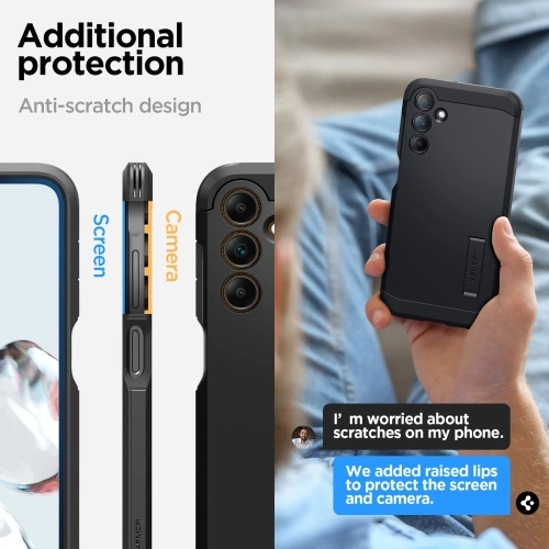 Kup Etui Spigen Tough Armor Samsung Galaxy A15 4G / 5G Černé - SPN3320 - {ean13} - Sklep Home Screen