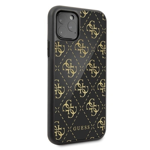 Kup Guess Apple Tasche GUHCN584GGPBK iPhone 11 Pro schwarz/schwarz Hartschale 4G Double Layer Glitter - GUE145BLK - {ean13} - Sklep Home Screen