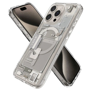 Buy Spigen Ultra Hybrid Mag MagSafe Apple iPhone 15 Pro Max Zero One Natural Titanium - SPN3321 - {ean13} - Home Screen Store Europe