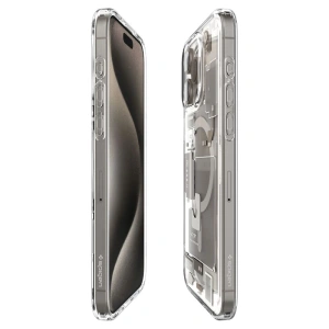 Buy Spigen Ultra Hybrid Mag MagSafe Apple iPhone 15 Pro Max Zero One Natural Titanium - SPN3321 - {ean13} - Home Screen Store Europe
