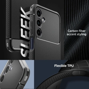 Kup Etui Spigen Rugged Armor Samsung Galaxy A25 5G Matte Black - SPN3322 - {ean13} - Sklep Home Screen