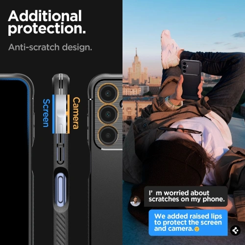 Kup Case Spigen Rugged Armor Samsung Galaxy A25 5G Matt Schwarz - SPN3322 - {ean13} - Sklep Home Screen