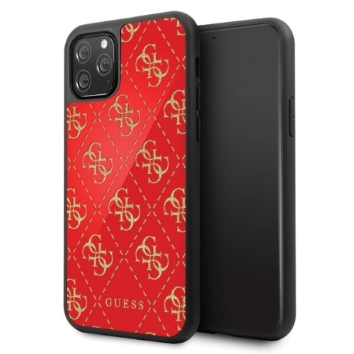 Kup Guess Apple Tasche GUHCN584GGPRE iPhone 11 Pro rot/rot Hartschale 4G Double Layer Glitter - GUE146RED - {ean13} - Sklep Home Screen