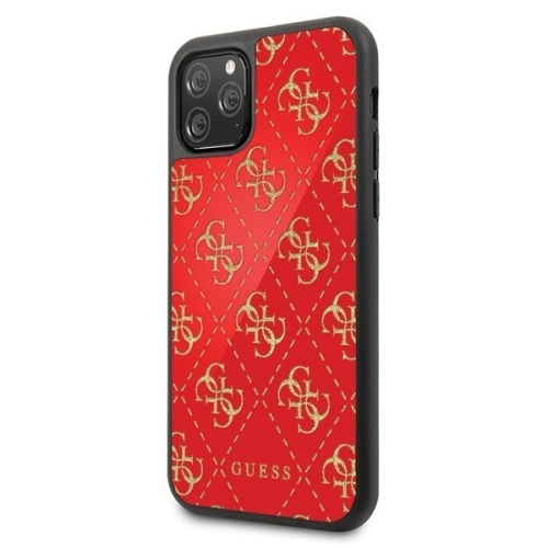 Kup Guess Apple Tasche GUHCN584GGPRE iPhone 11 Pro rot/rot Hartschale 4G Double Layer Glitter - GUE146RED - {ean13} - Sklep Home Screen