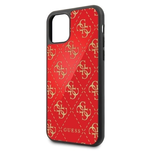 Kup Guess Apple Tasche GUHCN584GGPRE iPhone 11 Pro rot/rot Hartschale 4G Double Layer Glitter - GUE146RED - {ean13} - Sklep Home Screen