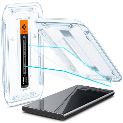 Kup Szkło hartowane Spigen GLAS.tR ez Fit Samsung Galaxy S24 Ultra Clear [2 PACK] - SPN3325 - {ean13} - Sklep Home Screen