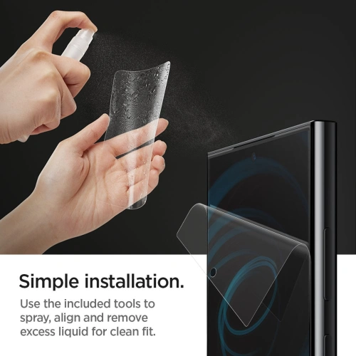 Kup Folia Spigen Neo Flex Samsung Galaxy S24 Ultra Clear [2 PACK] - SPN3326 - {ean13} - Sklep Home Screen