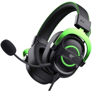 Kup Gaming Over-Ear Kopfhörer Havit H2002E schwarz-grün - HVT283 - {ean13} - Sklep Home Screen