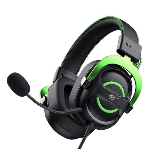 Kup Căști de gaming over-ear Havit H2002E negre-verzi - HVT283 - {ean13} - Sklep Home Screen