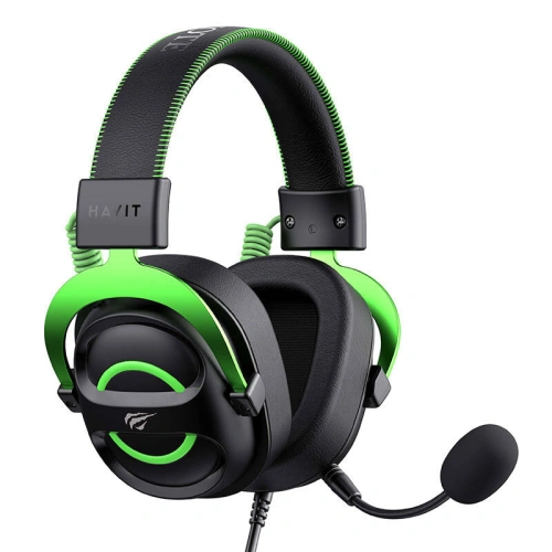 Kup Căști de gaming over-ear Havit H2002E negre-verzi - HVT283 - {ean13} - Sklep Home Screen