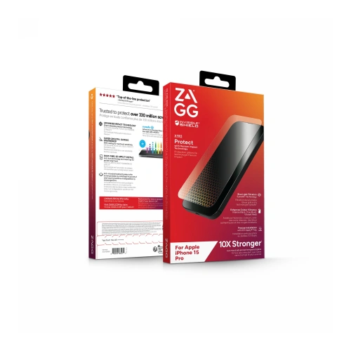 Kup Gehärtetes Glas Zagg InvisibleShield Glass XTR3 Apple iPhone 15 Pro - ZAG74 - {ean13} - Sklep Home Screen