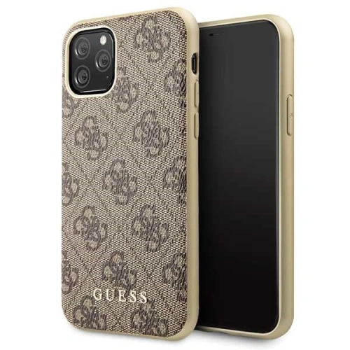 Kup Etui Guess GUHCN58G4GB Apple iPhone 11 Pro hnědý/brown tvrdý obal 4G Collection - GUE148BR - {ean13} - Sklep Home Screen