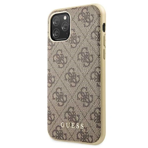 Kup Etui Guess GUHCN58G4GB Apple iPhone 11 Pro brązowy/brown hard case 4G Collection - GUE148BR - {ean13} - Sklep Home Screen