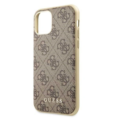 Kup Etui Guess GUHCN58G4GB Apple iPhone 11 Pro brązowy/brown hard case 4G Collection - GUE148BR - {ean13} - Sklep Home Screen