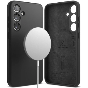 Kup Etui Ringke Silicone Magnetic MagSafe Samsung Galaxy S24 Black - RGK1940 - {ean13} - Sklep Home Screen