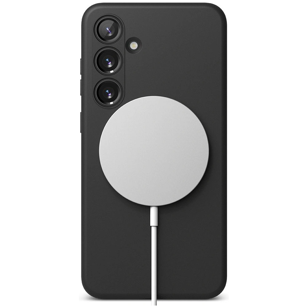 Etui Ringke Silicone Magnetic MagSafe Samsung Galaxy S24 Black