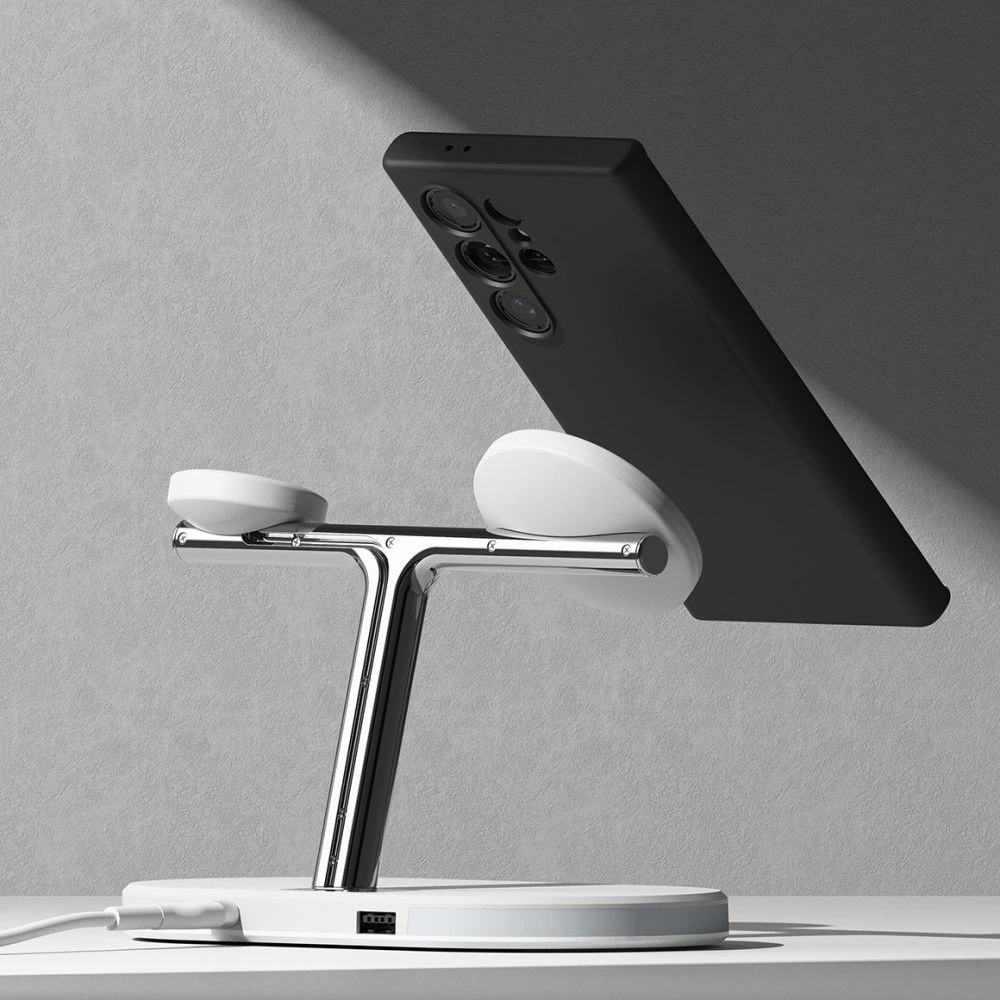 Etui Ringke Silicone Magnetic MagSafe Samsung Galaxy S24 Black